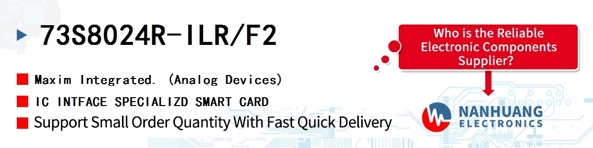 73S8024R-ILR/F2 Maxim IC INTFACE SPECIALIZD SMART CARD