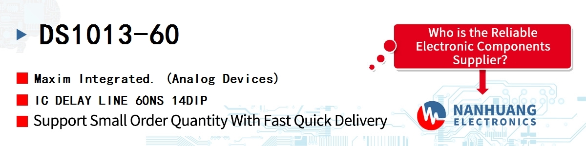 DS1013-60 Maxim IC DELAY LINE 60NS 14DIP