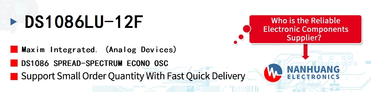 DS1086LU-12F Maxim DS1086 SPREAD-SPECTRUM ECONO OSC