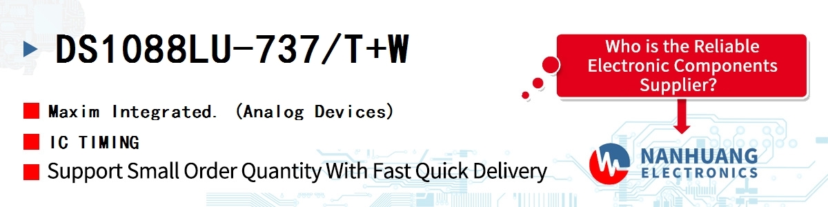 DS1088LU-737/T+W Maxim IC TIMING