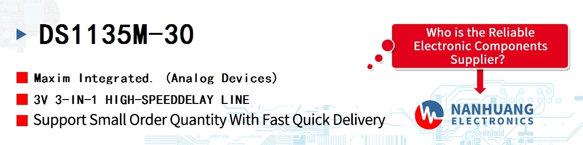 DS1135M-30 Maxim 3V 3-IN-1 HIGH-SPEEDDELAY LINE