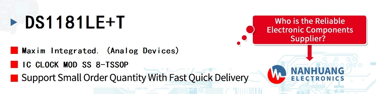 DS1181LE+T Maxim IC CLOCK MOD SS 8-TSSOP