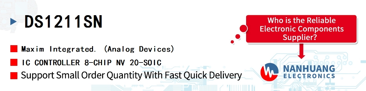 DS1211SN+ Maxim IC CONTROLLER 8-CHIP NV 20-SOIC