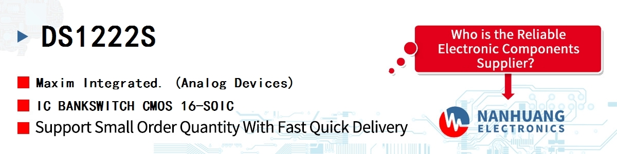 DS1222S+ Maxim IC BANKSWITCH CMOS 16-SOIC