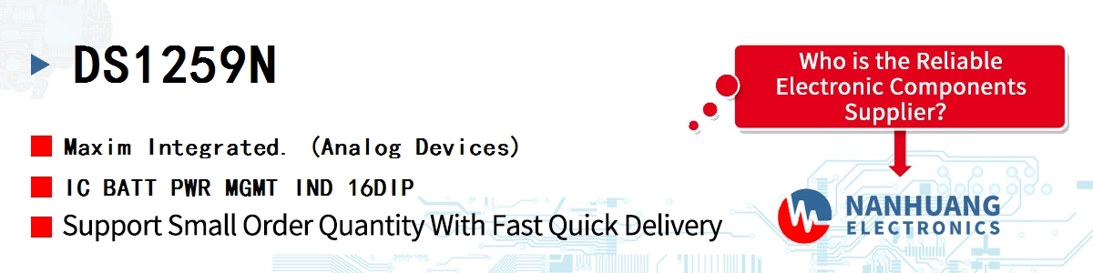 DS1259N Maxim IC BATT PWR MGMT IND 16DIP