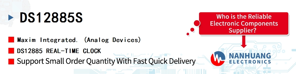 DS12885S Maxim DS12885 REAL-TIME CLOCK