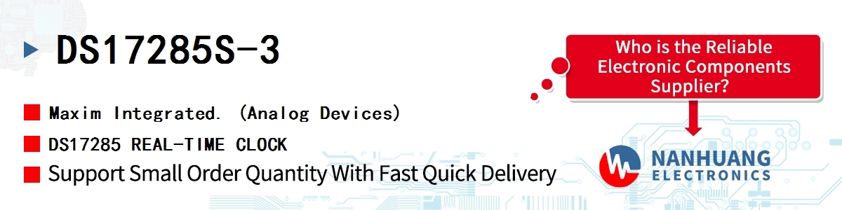 DS17285S-3 Maxim DS17285 REAL-TIME CLOCK