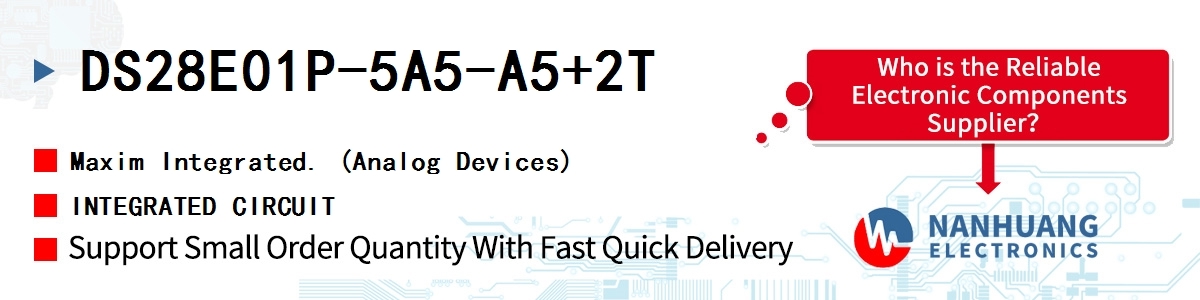 DS28E01P-5A5-A5+2T Maxim INTEGRATED CIRCUIT