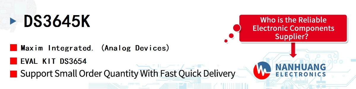 DS3645K Maxim EVAL KIT DS3654