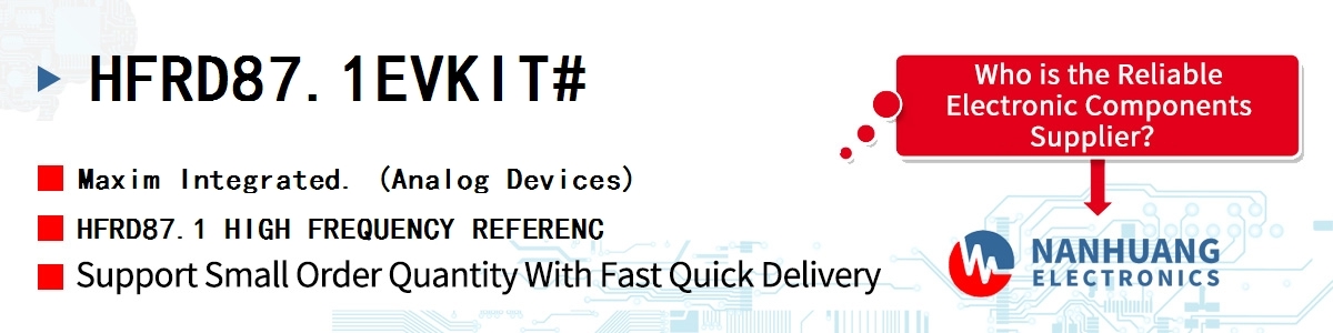 HFRD87.1EVKIT# Maxim HFRD87.1 HIGH FREQUENCY REFERENC