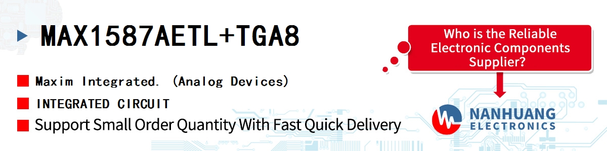 MAX1587AETL+TGA8 Maxim INTEGRATED CIRCUIT