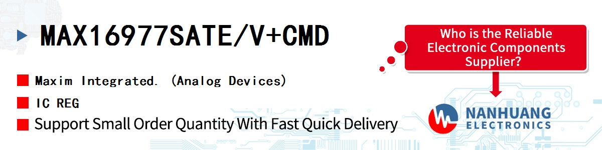 MAX16977SATE/V+CMD Maxim IC REG