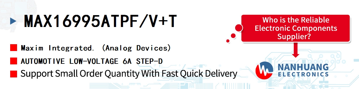 MAX16995ATPF/V+T Maxim AUTOMOTIVE LOW-VOLTAGE 6A STEP-D