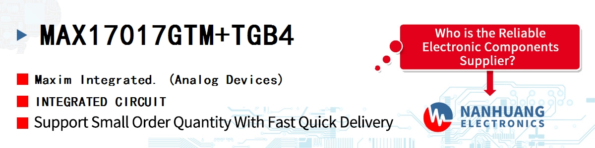 MAX17017GTM+TGB4 Maxim INTEGRATED CIRCUIT