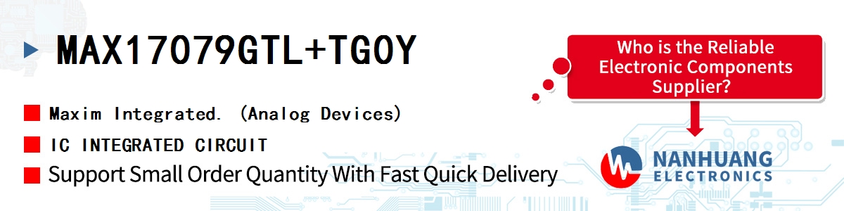 MAX17079GTL+TG0Y Maxim IC INTEGRATED CIRCUIT