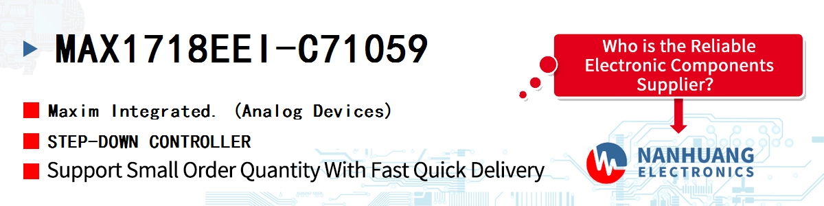 MAX1718EEI-C71059 Maxim STEP-DOWN CONTROLLER