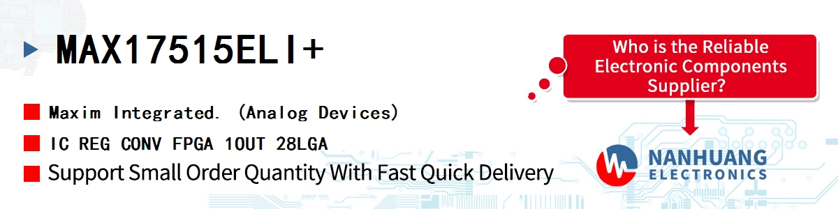 MAX17515ELI+ Maxim IC REG CONV FPGA 1OUT 28LGA