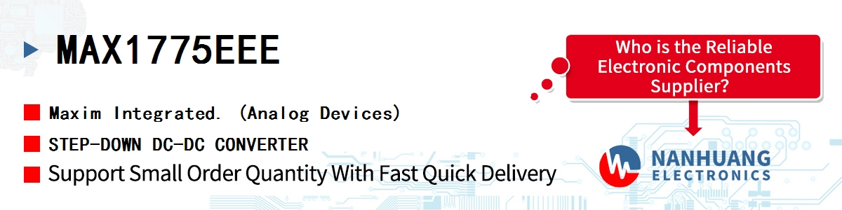 MAX1775EEE Maxim STEP-DOWN DC-DC CONVERTER