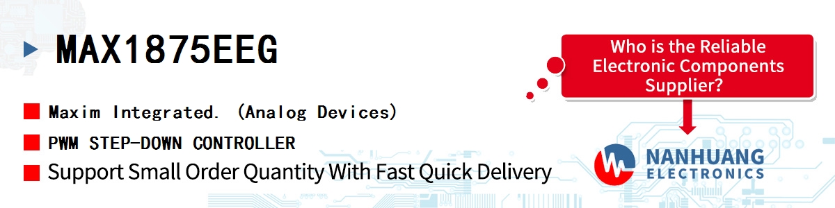 MAX1875EEG Maxim PWM STEP-DOWN CONTROLLER