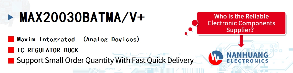 MAX20030BATMA/V+ Maxim IC REGULATOR BUCK