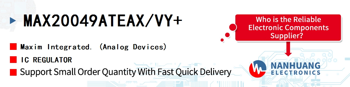 MAX20049ATEAX/VY+ Maxim IC REGULATOR