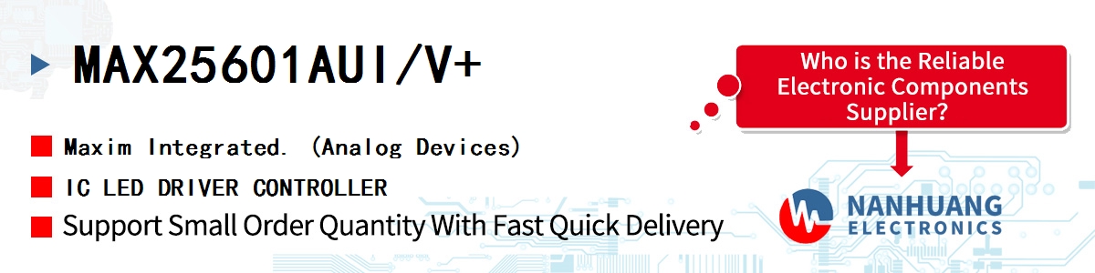 MAX25601AUI/V+ Maxim IC LED DRIVER CONTROLLER