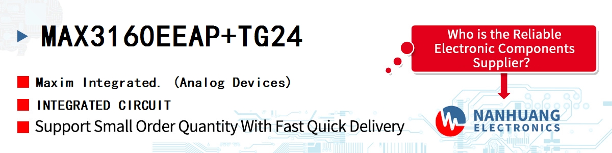 MAX3160EEAP+TG24 Maxim INTEGRATED CIRCUIT