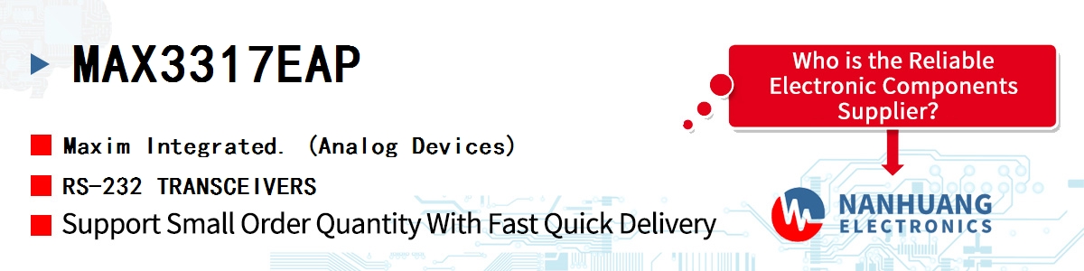 MAX3317EAP Maxim RS-232 TRANSCEIVERS
