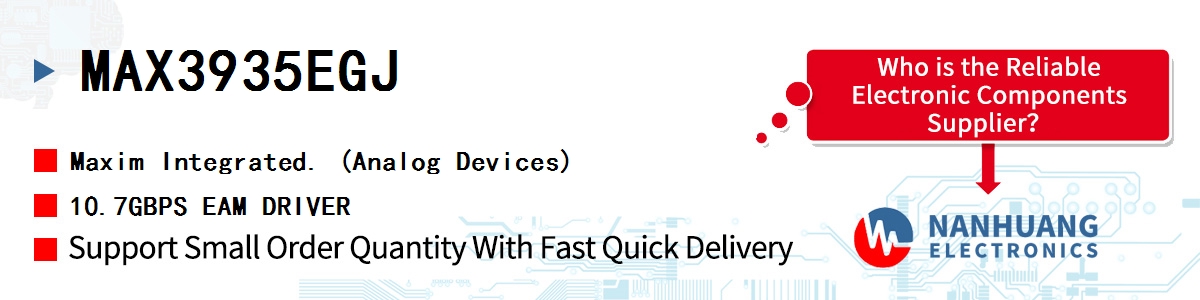 MAX3935EGJ Maxim 10.7GBPS EAM DRIVER