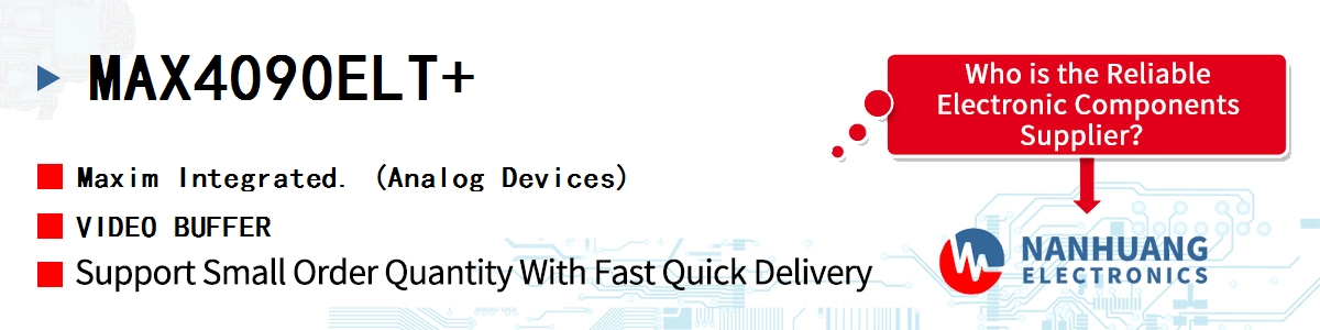 MAX4090ELT+ Maxim VIDEO BUFFER