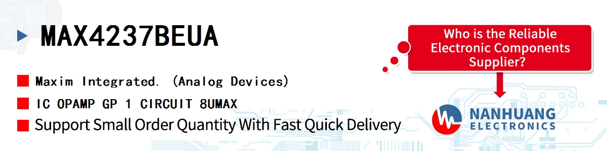 MAX4237BEUA+ Maxim MAX4237  VERY HIGH PRECISION, 3V