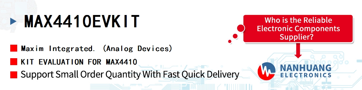 MAX4410EVKIT Maxim KIT EVALUATION FOR MAX4410