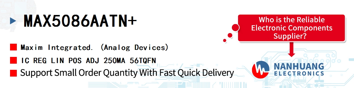 MAX5086AATN+ Maxim IC REG LIN POS ADJ 250MA 56TQFN