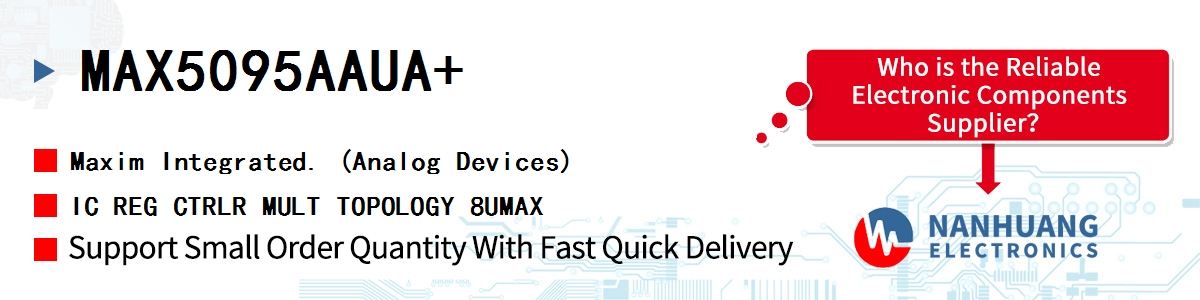 MAX5095AAUA Maxim IC REG CTRLR MULT TOPOLOGY 8UMAX