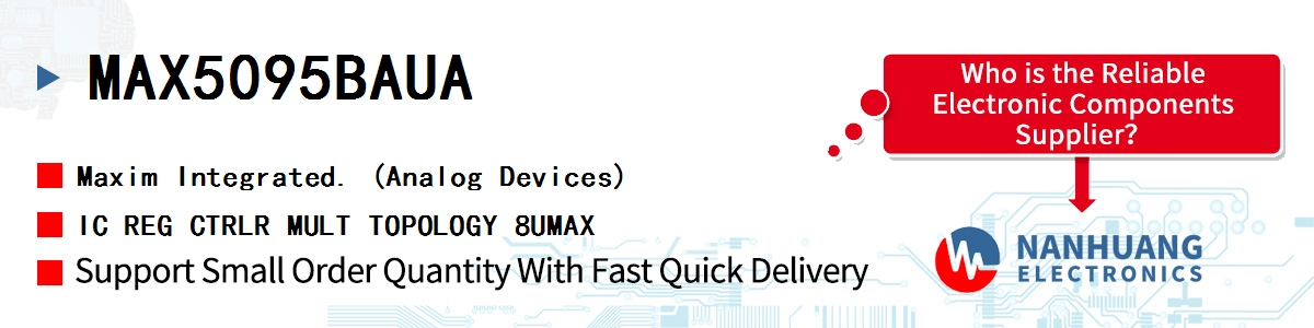 MAX5095BAUA+ Maxim IC REG CTRLR MULT TOPOLOGY 8UMAX