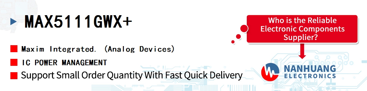 MAX5111GWX+ Maxim IC POWER MANAGEMENT