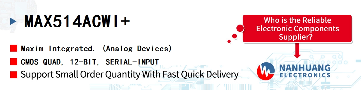 MAX514ACWI Maxim MULTIPLYING DAC