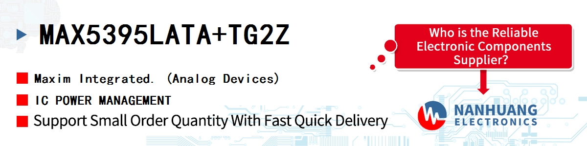 MAX5395LATA+TG2Z Maxim IC POWER MANAGEMENT