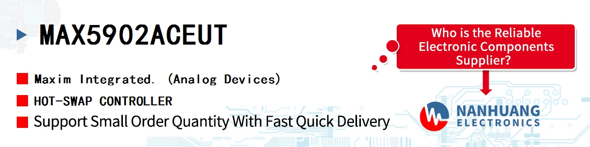 MAX5902ACEUT Maxim HOT-SWAP CONTROLLER