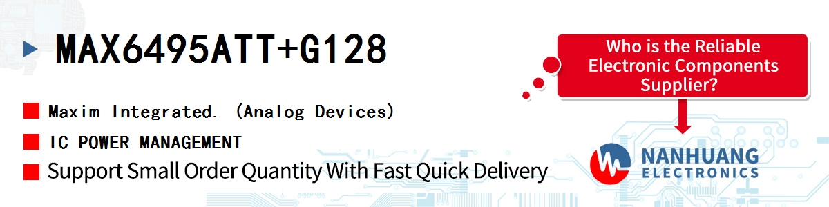 MAX6495ATT+G128 Maxim IC POWER MANAGEMENT