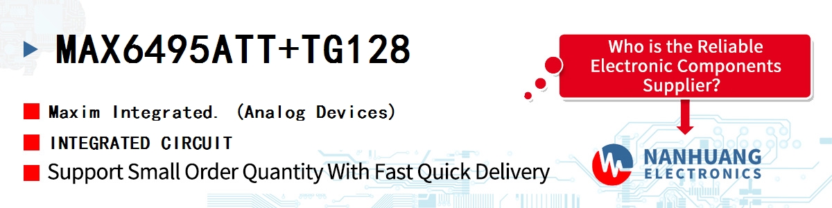 MAX6495ATT+TG128 Maxim INTEGRATED CIRCUIT