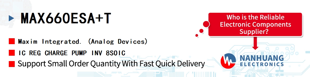 MAX660ESA+T Maxim IC REG CHARGE PUMP INV 8SOIC