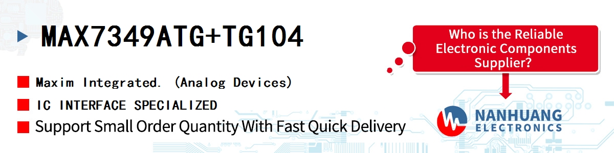 MAX7349ATG+TG104 Maxim IC INTERFACE SPECIALIZED