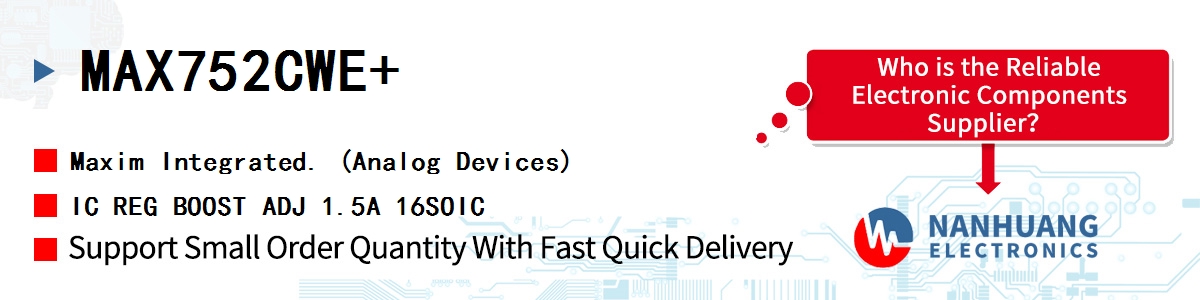 MAX752CWE Maxim STEP-UP DC-DC CONVERTER