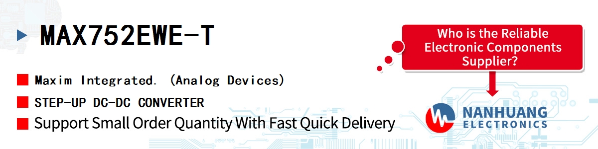 MAX752EWE-T Maxim STEP-UP DC-DC CONVERTER