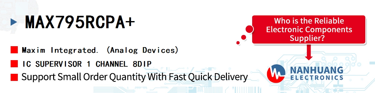 MAX795RCPA Maxim IC SUPERVISOR MPU