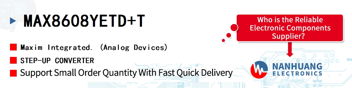 MAX8608YETD+T Maxim STEP-UP CONVERTER