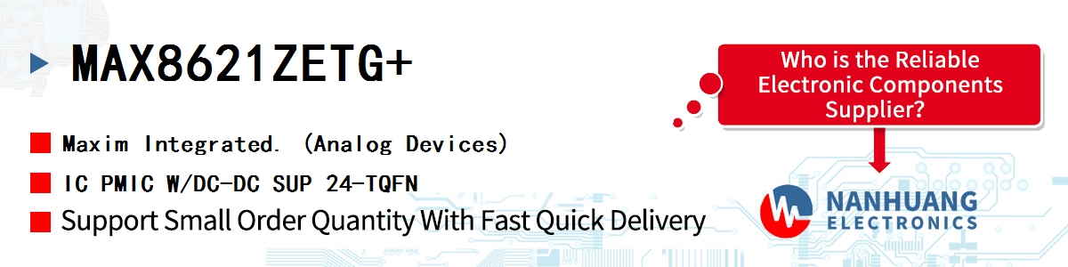 MAX8621ZETG Maxim DUAL STEP-DOWN POWER-MANAGEMENT