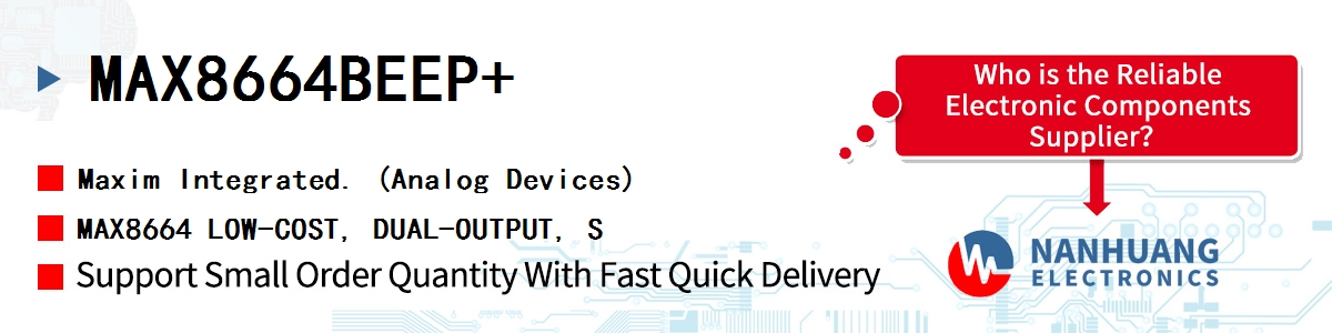 MAX8664BEEP+ Maxim MAX8664 LOW-COST, DUAL-OUTPUT, S