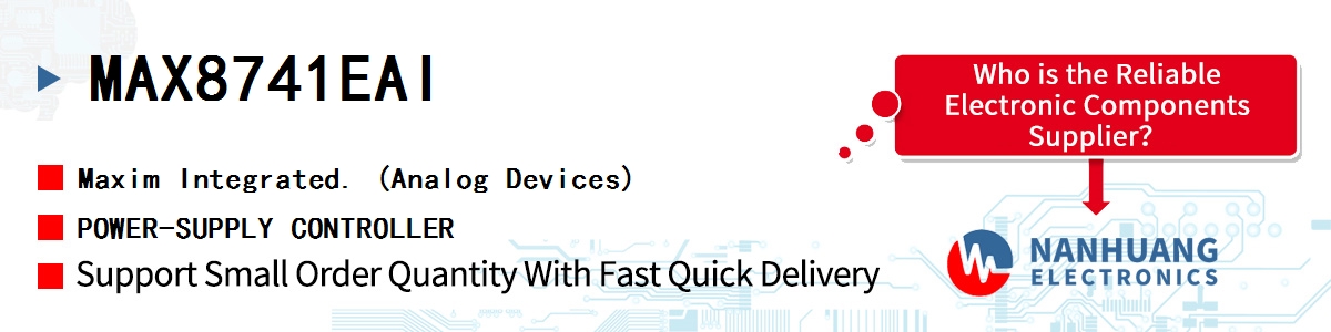 MAX8741EAI+ Maxim IC CNTRLR PWR SUP 28-SSOP